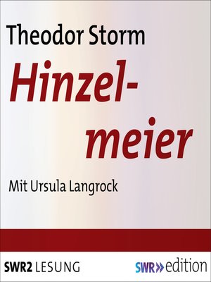 cover image of Hinzelmeier